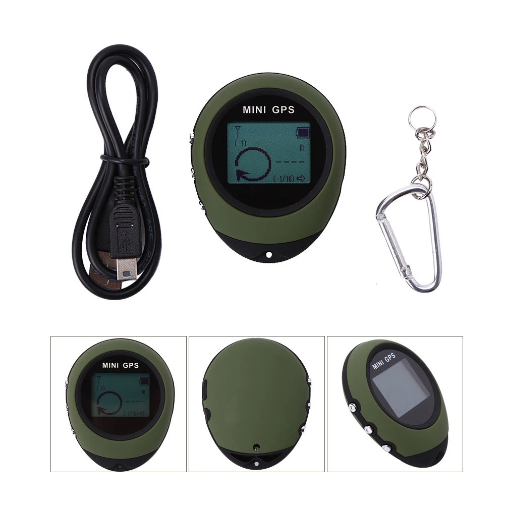 Mini GPS Navigation Receiver Tracker Logger USB wiederaufladbare Handheld Location Finder Tracking für Traveler G