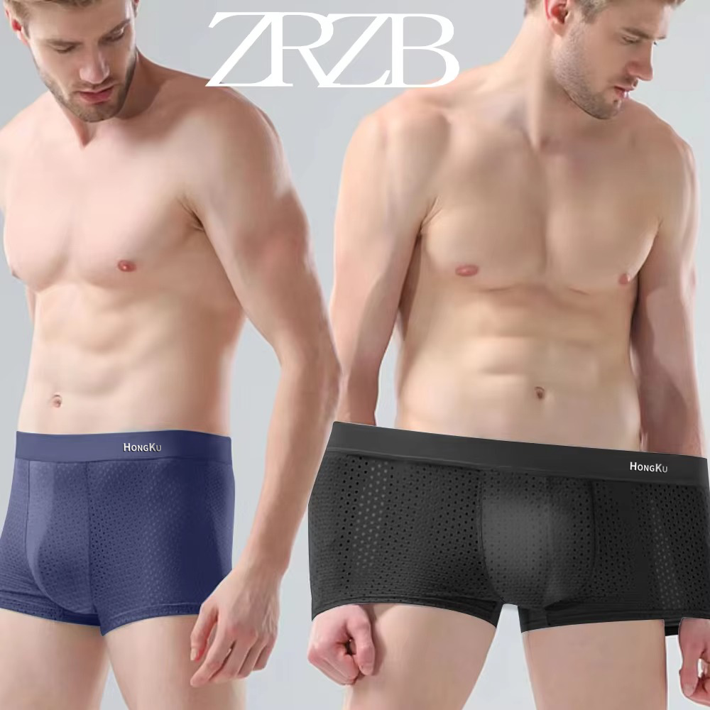 Calcinha masculina homem undrewear boxershorts homens boxer ropa interior hombre calzoncillos respirável buraco de bambu tamanho grande cuecas masculinas short masculino cuecas masculinas box