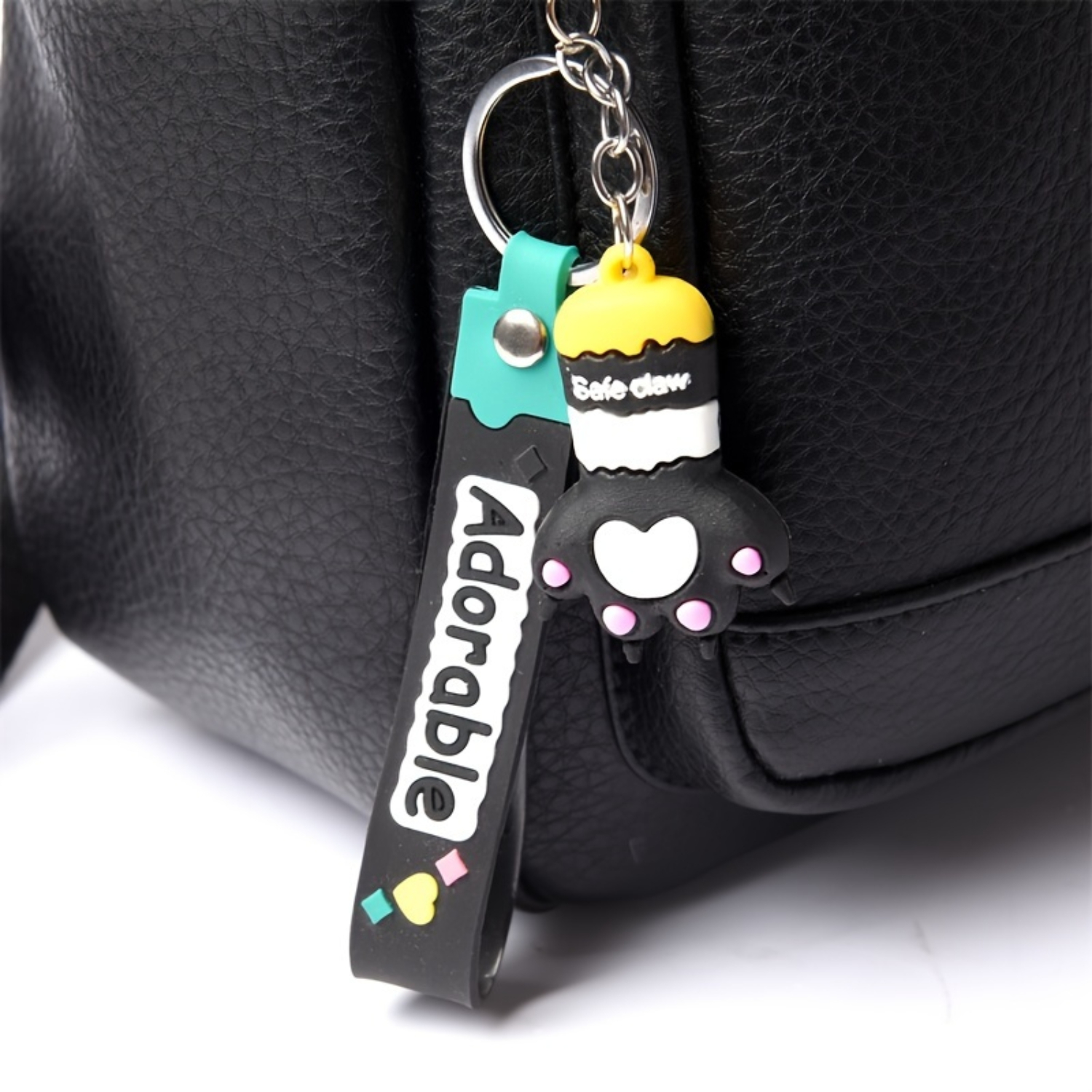 "กระเป๋าเป้หนัง PU มีสไตล์สําหรับวัยรุ่น - กระเป๋านักเรียนแฟชั่นสีทึบนุ่ม"