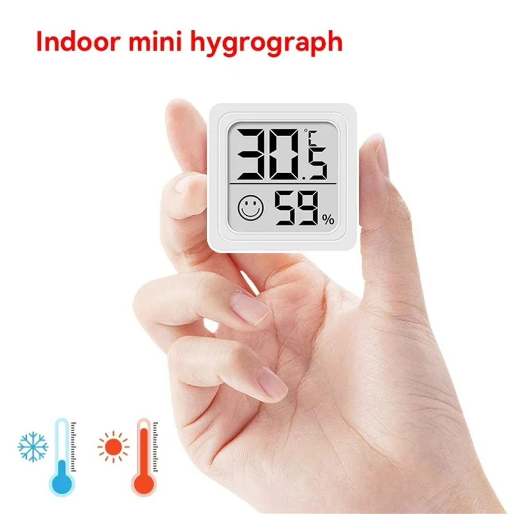 Mini termómetro Digital LCD, higrómetro para interiores, práctico higrómetro electrónico de temperatura, medidor de Sensor, termómetro doméstico