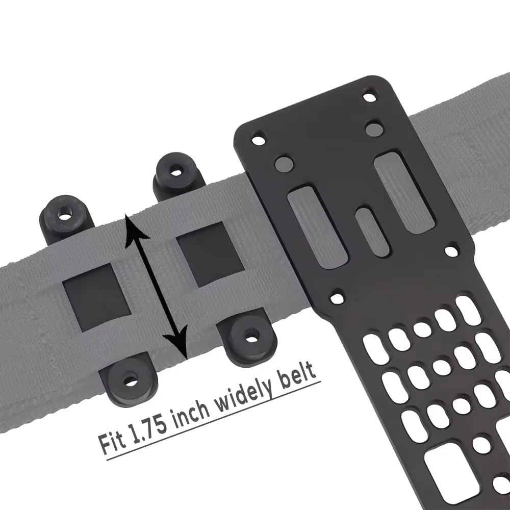 Tactische Metalen Modulaire Pistool Holster Adapter Compatibel QLS Platform Holster Drop Leg Band Jacht Quick Pull Draw Adapter