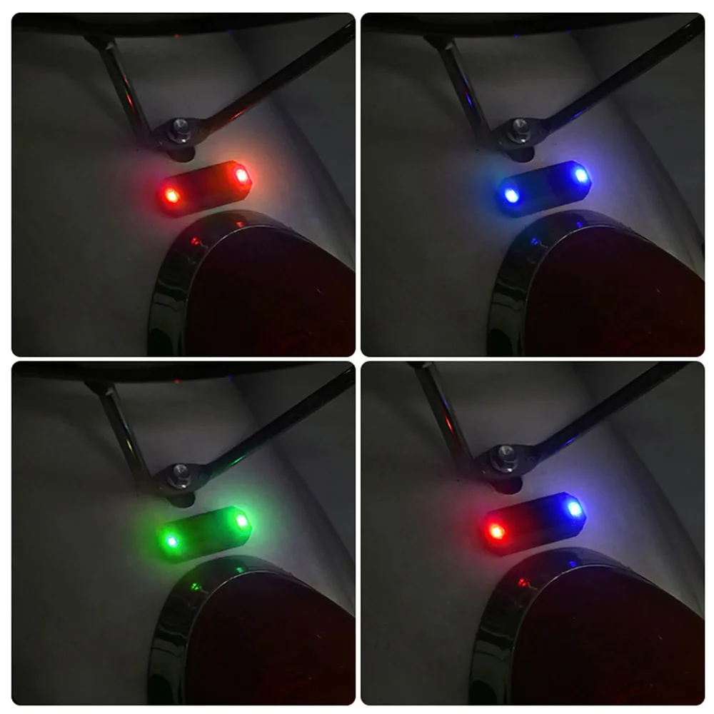 ไฟเตือนรถ LED พลังแสงอาทิตย์ขนาดเล็กไฟกลางคืนสัญญาณเตือนความปลอดภัยแบบไร้สายหลอดไฟเตือนกันขโมยกระพริบโคมไฟนาฬิกาปลุกจำลอง