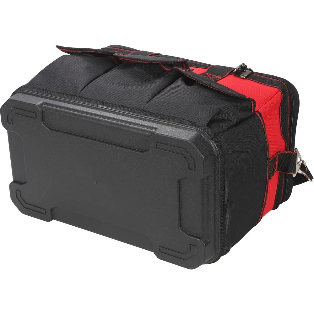 Portable 600D Oxford Tool Bag with Plastic Bottom Waterproof Durable Large Capacity Tool bag for Electrician Woodworker