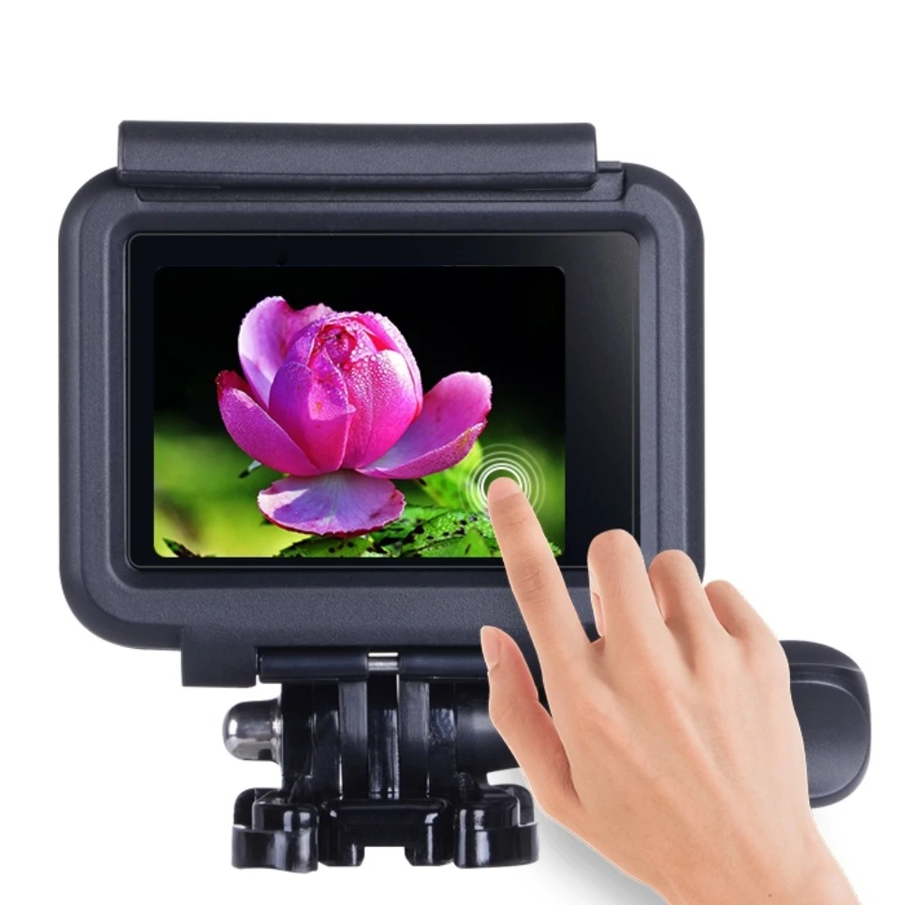 Für GoPro Zubehör GoPro Hero 7 6 5 Schutzrahmen Fall Camcorder Gehäuse Fall Für GoPro Hero 5 6 7 Schwarz Action Kamera