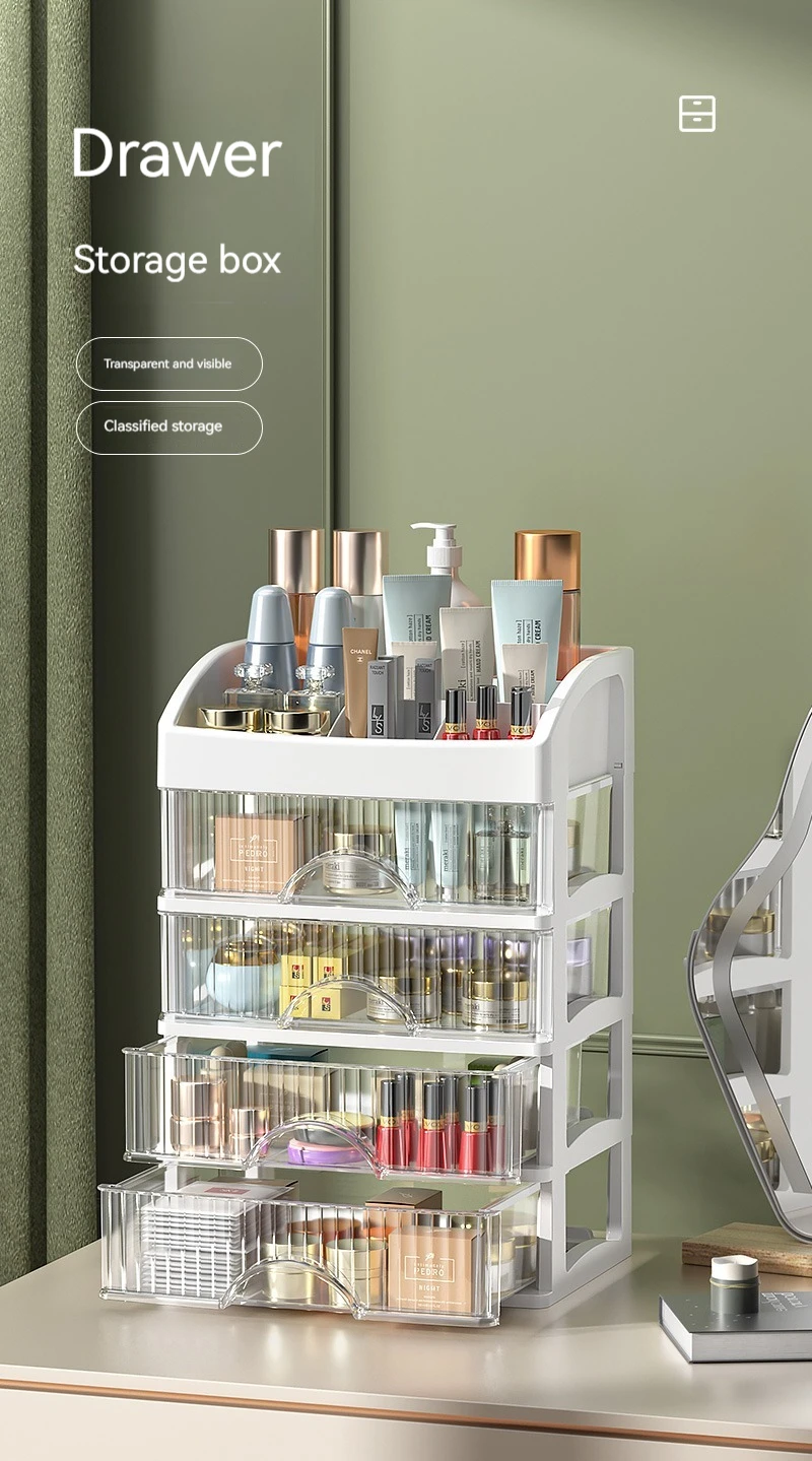 Desktop Storage Box Lagerung Schublade Haar Dekoration Multi-schicht Schrank Kosmetik Schmuck Box Schreibwaren Multi-funktionale