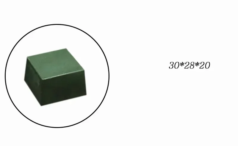 1pc/3pcs 3x3cm Verbindung Grün Polieren Paste Schleif Paste Metalle Polieren Wachs Paste chrom Grün Oxid Schleifen 30g