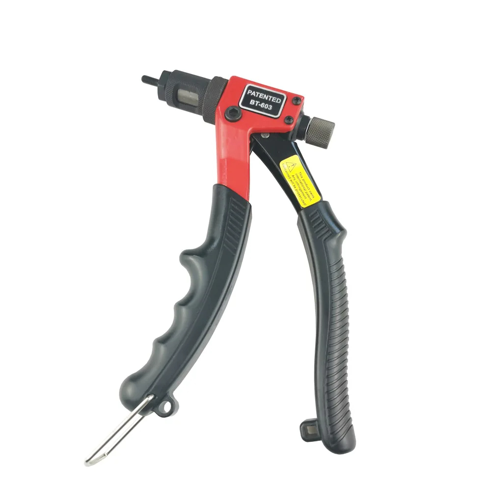 Allsome-BT-603 Manual Riveter Gun, Mão Rivet Tool Kit, Nut Ferramenta de Configuração, Nut Setter, M3, M4, M5, M6