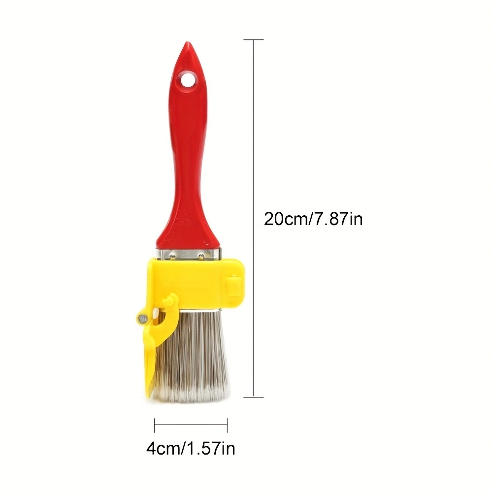 Edger Kwast Duurzaam Lichtgewicht Clean Cut Schilderborstel met Houten Handvat DIY Tool voor Frame Muur Plafond Randen Trim