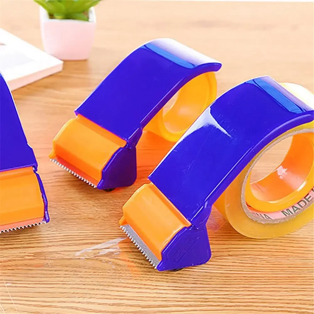Dispenser per nastro Sigillatura in plastica Imballaggio per pacchi Larghezza 48 mm Rullo Taglierina per nastro Sigillante Supporto per nastro Macchina imballatrice manuale