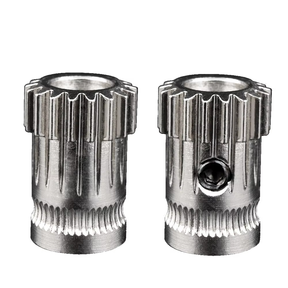 デュアルドライブギア硬化鋼アップグレードキット押出機ドライブギア BMG 押出機 Prusa i3 3D プリンタボーデン押出機