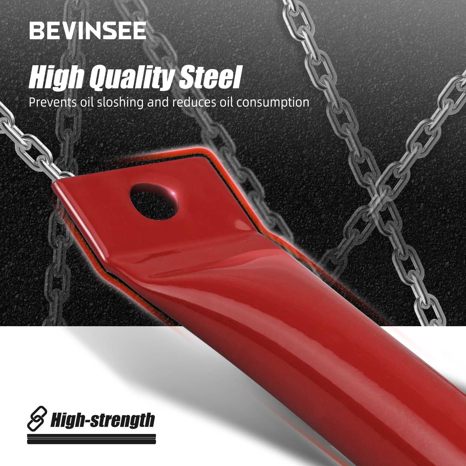 BEVINSEE 腎臓ストラット グリル スポーツ グリル ラジエーター ストラット 腎臓ストリップ BMW 3 シリーズ E90 E91 E92 E93用