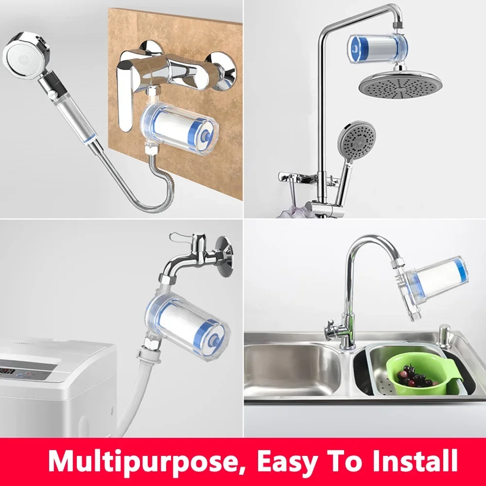 Universal filter pp Baumwolle Dusche Bad Sprüh sieb Wasserhahn Wasser aufbereitung Chlor Küche Bad armaturen