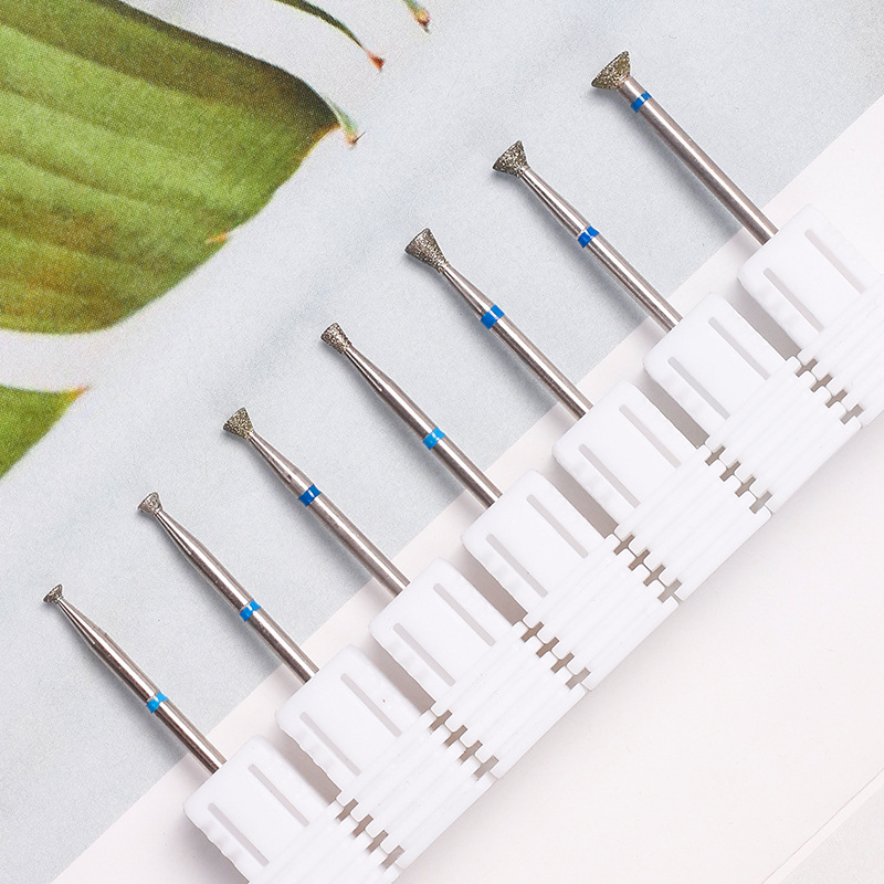 Cuticle Clean Nail Drill Bit Remove Overflow Glue Tool Nail Edge Treatment Diamond Grinding Machine Accessories