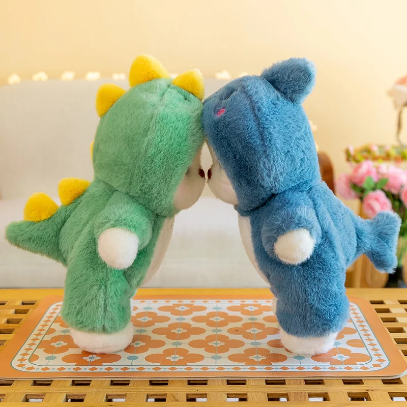 คอสเพลย์ตุ๊กตาหมีแพนด้าตุ๊กตาหนานุ่มการ์ตูนสัตว์ plushie หมอนการตกแต่งบ้านของขวัญวันเกิด