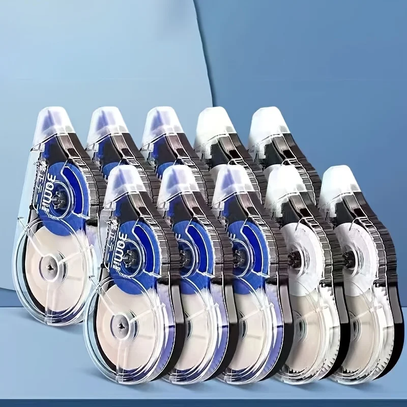 5 pezzi/set nastro correttore bianco per studenti a colori multipli gomme per correzione errori Kawaii forniture di cancelleria per la scuola degli studenti