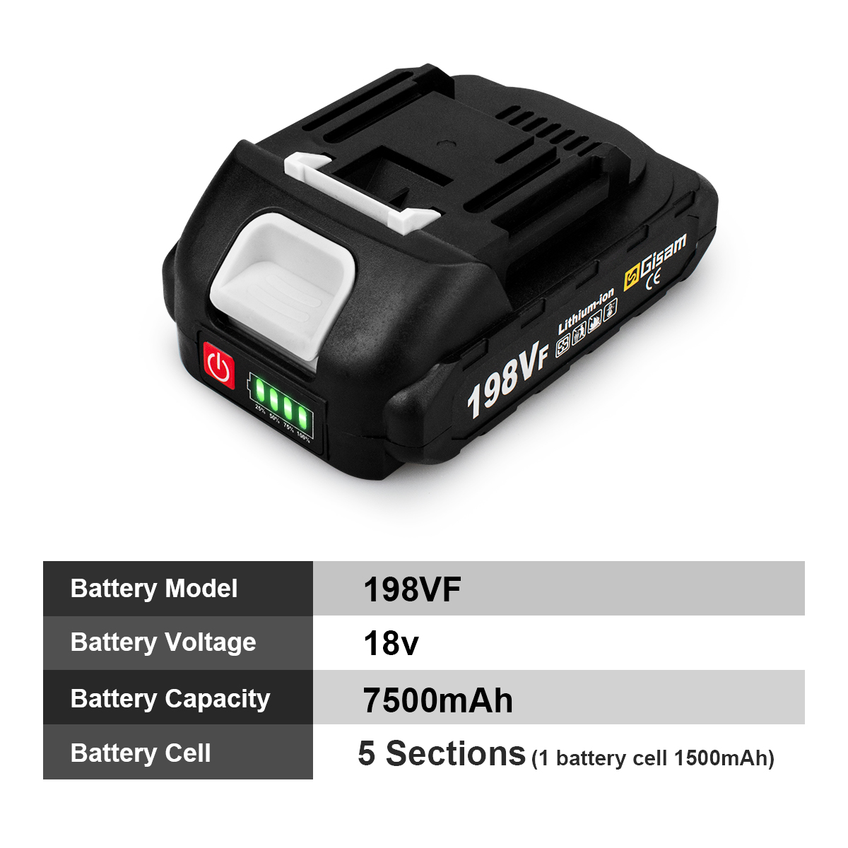 G игра Oplaadbare Batterij 22500mAh 15000mAh Lithium Ion Batterij 198VF 398VF 928VF Li-ion Batterij Voor Makita 18v batterij Pin