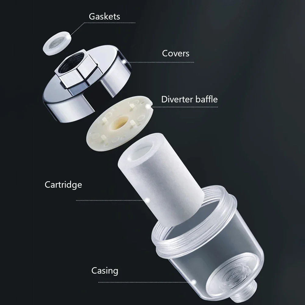 Waterafvoer Purifier Kits Universele kraanfilter Keuken Badkamer Douche Huishoudelijk filter PP Katoen Hoge dichtheidsfilter