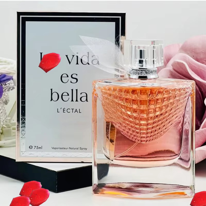 Oryginalne 75ml piękne życie damskie perfumy prawdziwa miłość różany zapach trwałe perfumy świeże naturalne romantyczne perfumy o temperamencie