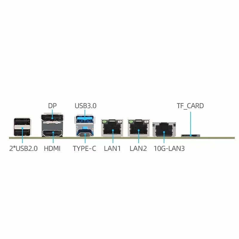 Neues 1*10G 2*i226-V 2,5G 3LAN 10G NAS Motherboard Intel i3-N305 N150 6-Bay 2*NVMe 6*SATA3.0 1*DDR5 Firewall Router ITX Mainboard