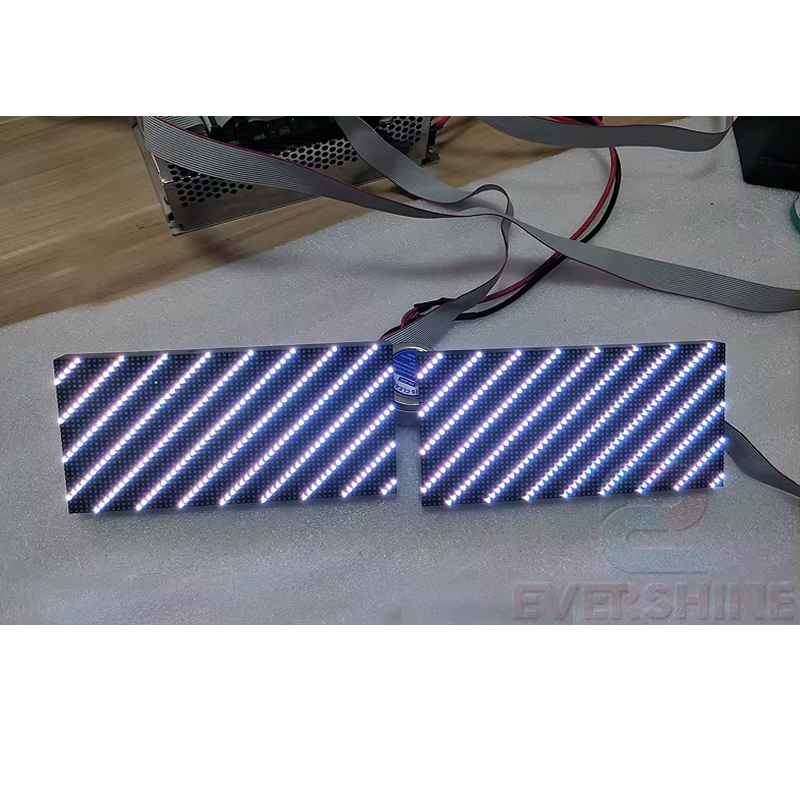 P2.5 Indoor 64*32dots RGB Vollfarb-LED-Punktmatrix-Panel für 128*32 Pin2dmd Flipper VPin-Displays