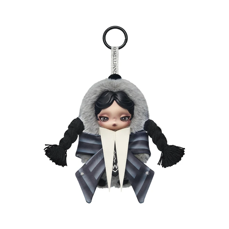 【EU】POP MART SKULLPANDA × Wednesday Plush (Nevermore Academy Uniform Version)Limitiert auf 2 Stück pro Bestellung
