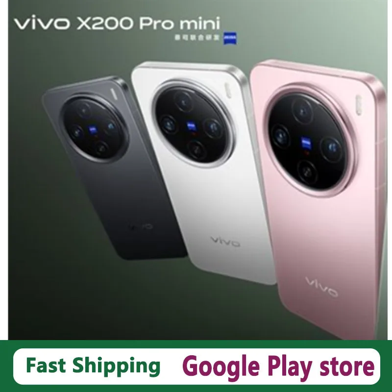 Nowy Vivo X200 Pro Mini telefon komórkowy 6.31 "AMOLED 120HZ wyświetlacz wymiar 9400 Android 15.0 OTA 5700mAh 90W ładowanie 50.0MP aparat