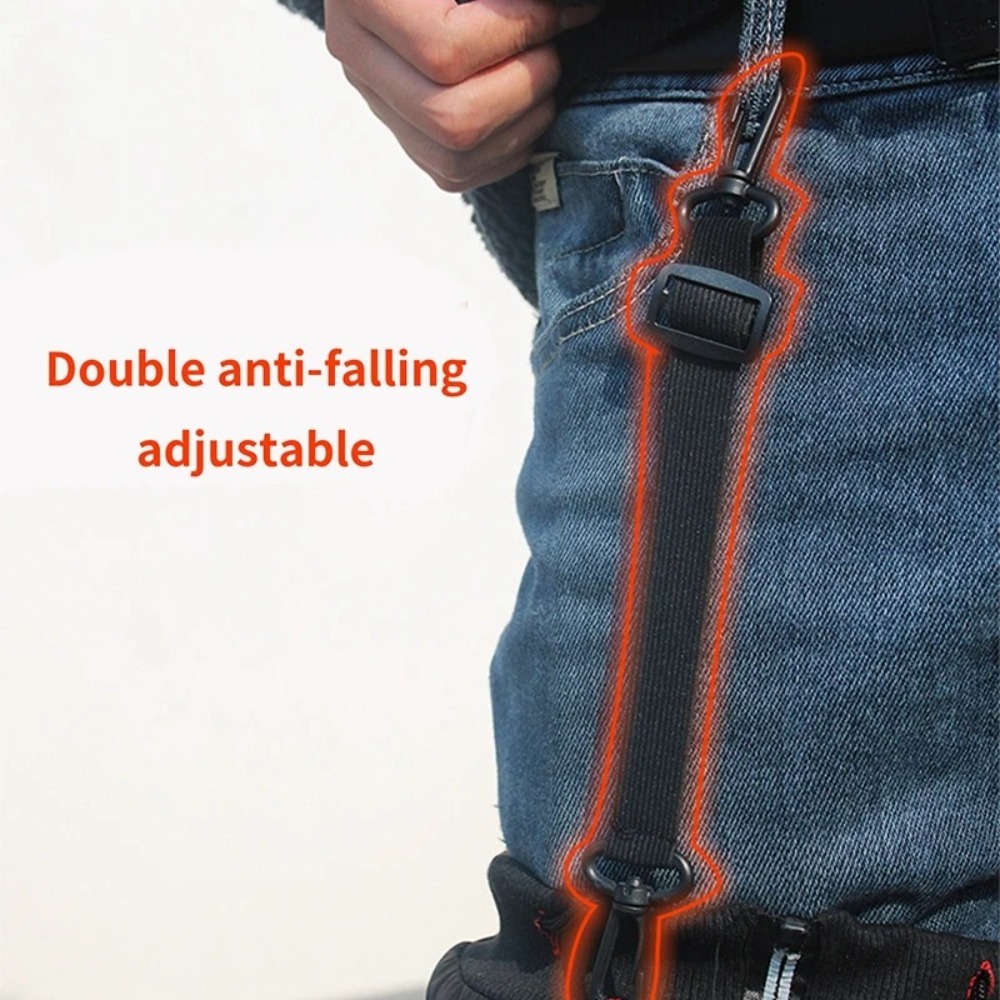 High Quality 60/70/75CM Motorcycle Knee Pads Thicken Reflective Strip Design Leg Cover Waterproof Warm Cycling Leg Warmer