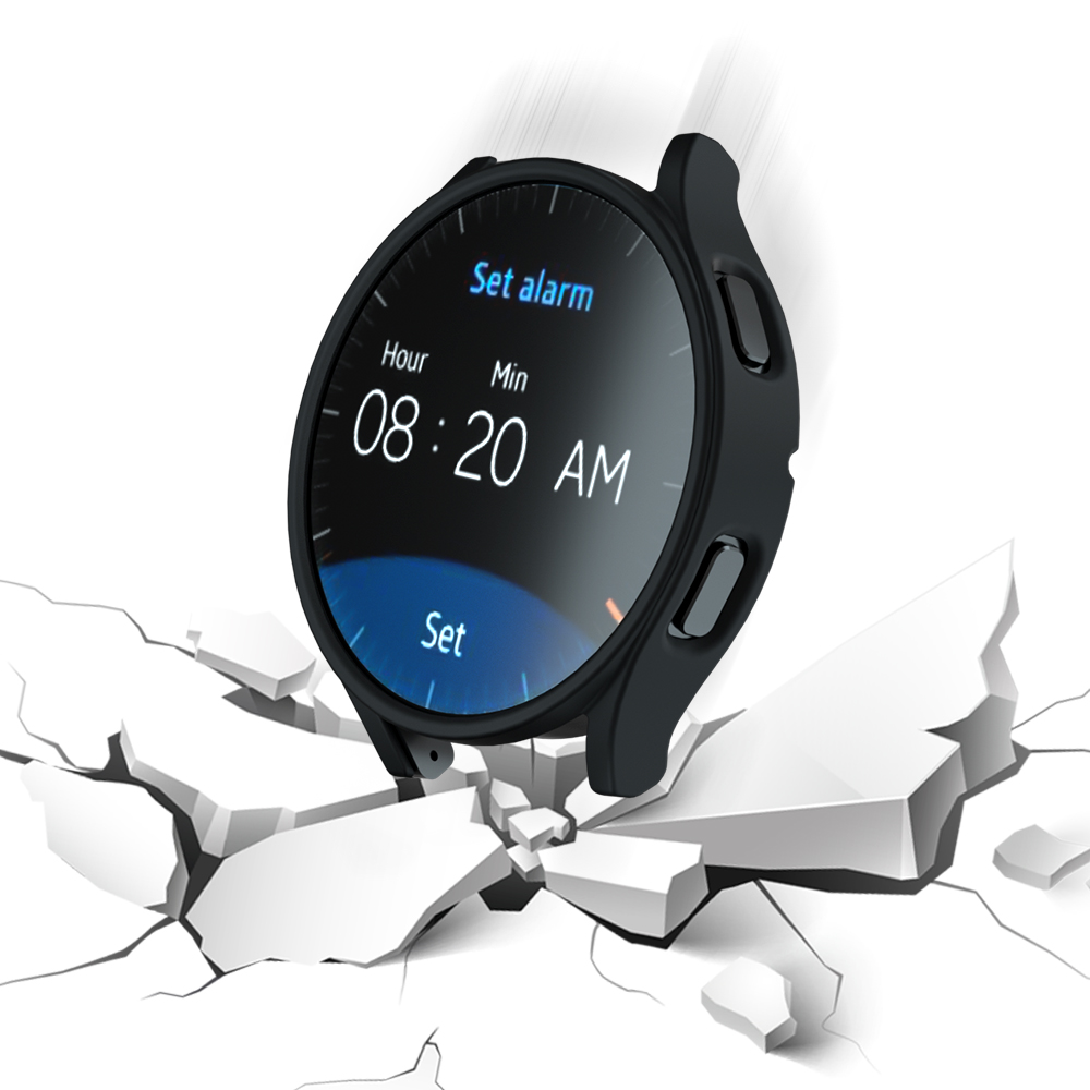 Galaxy watch 4 5 6 40mm 44mm capa para samsung galaxy watch5 pro 45mm capa de proteção plástico cobertura protetor pára-choques sem vidro