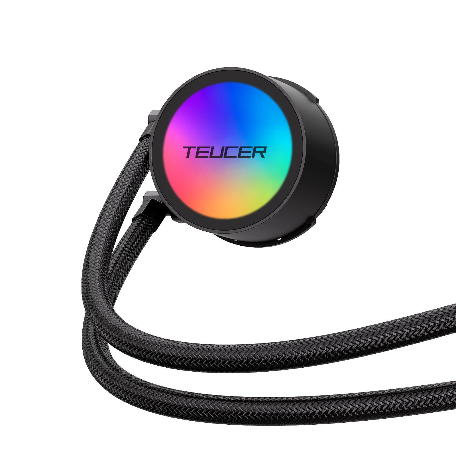 TEUCER RGB CPU Water Cooler 120/240/360 มม.All In One CPU Liquid Cooling หม้อน้ําระบายความร้อนด้วยน้ําสําหรับ X99 2011 1700 1200 115X AM5