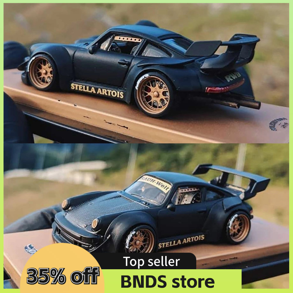 Carlomo 1/64 rodas para modelo de carro classe N conjuntos detalhados com pneus de borracha montagem jantes Tomica Hot Wheels 4 peças conjunto