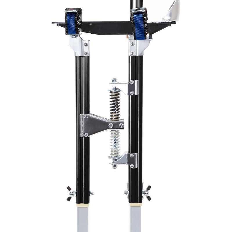 Pro 15" - 23" Drywall Stilts - Black