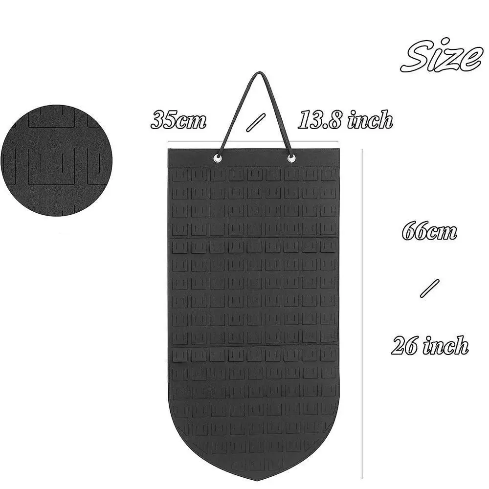 Brooch Pin Storage Organizer Hanging Pin Wall Display Banner Buttons And Lapel Collections Storage Holder Jewelry Display Hanger