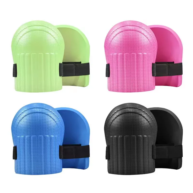 2Pcs EVA 폼 무릎 패드 보호 작업 소프트 패딩 직장 안전 자기 보호 원예 청소를위한 스포츠 Kneepad