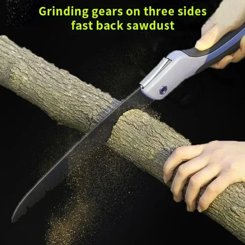 Folding Hand Saw Multifunctional Outdoor Logging Saw Woodworking Folding Portable Saw For Garden Pruner Gardening Tools Tree