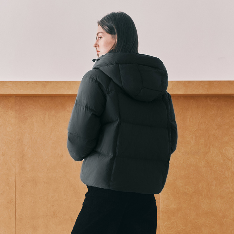 Semir Donsjack Vrouwen Winter 90% Down Fill Losse Raglanmouwen Getextureerde 2025 Nieuwe Bovenkleding Dameskleding