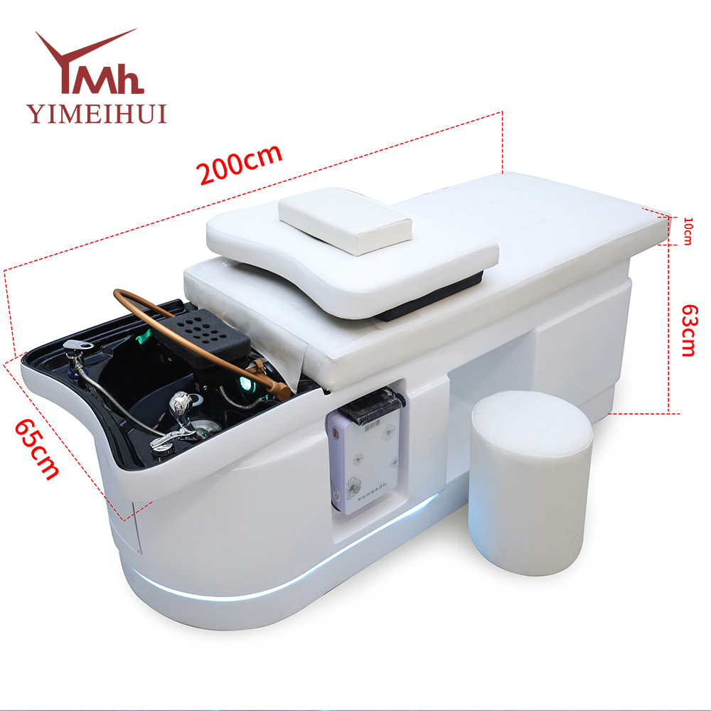 Salon Washing Hair Massage Hydrotherapy Shampoo Bed Spa Head Water Therapy Circulation Shampoo Beds