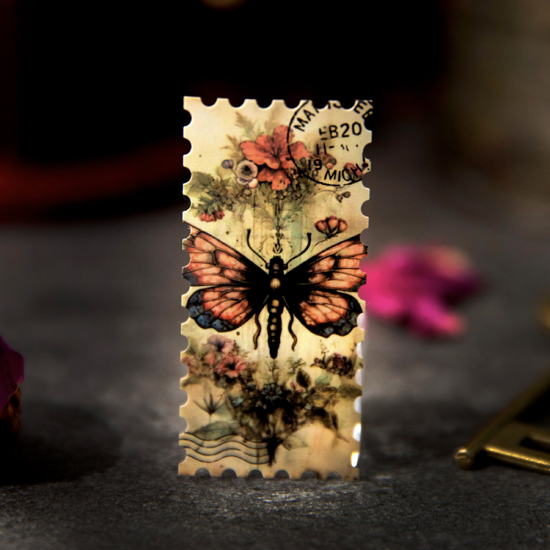 1 pc 60mm*2m Mysterious tags PET Tape Stickers Creativity Decorative Masking tape hand made Stationery Sticker