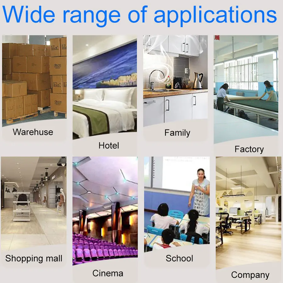 Smart Smoke Detector Fire Alarm with App Real Time Alerts Wireless Smoke Sensor Works with Tuya Smart Life App for Home Security