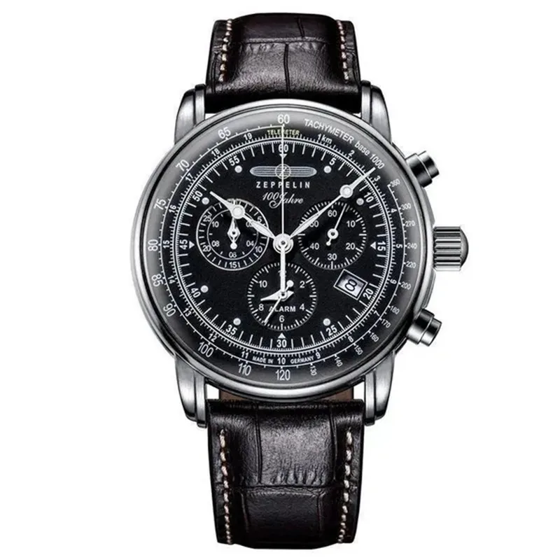 Zeppelin reloj conmemorativo para hombre, reloj Retro de negocios, ocio, moda