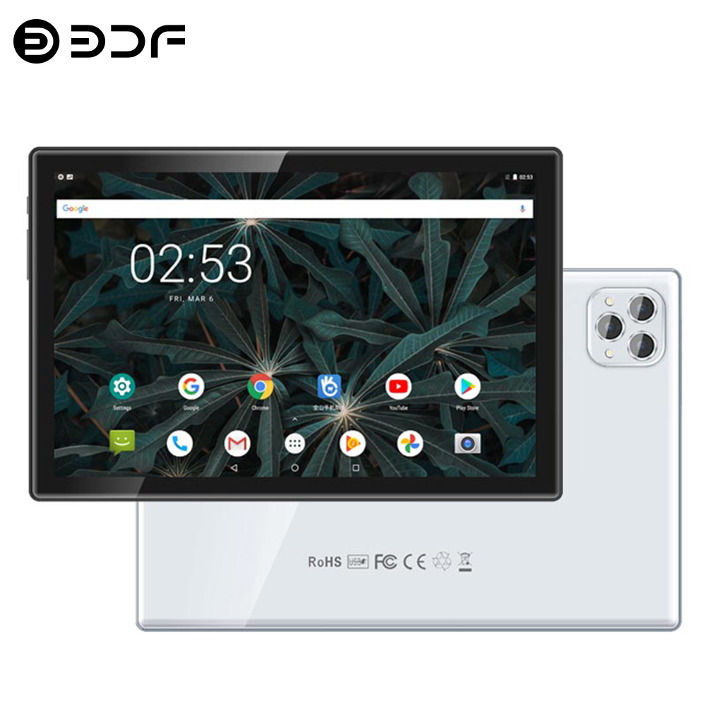 2024新しい10.1インチAndroidタブレットPC,8GB RAM, 256 GB ROM,3G,4G,デュアルSIMカード,デュアルWi-Fi,PC,Android 12