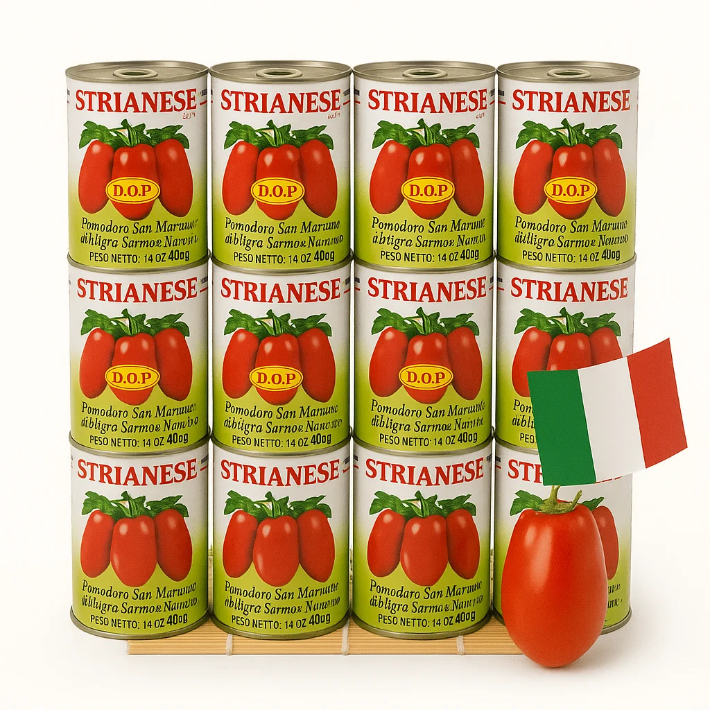 Pomidory San Marzano DOP 400g x12 sztuk - Strianese