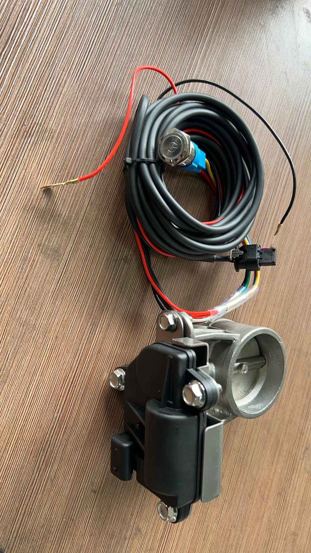 Válvula de control de escape eléctrica Unidad de válvula eléctrica con control de botón Excelente sellado Válvula de control de escape