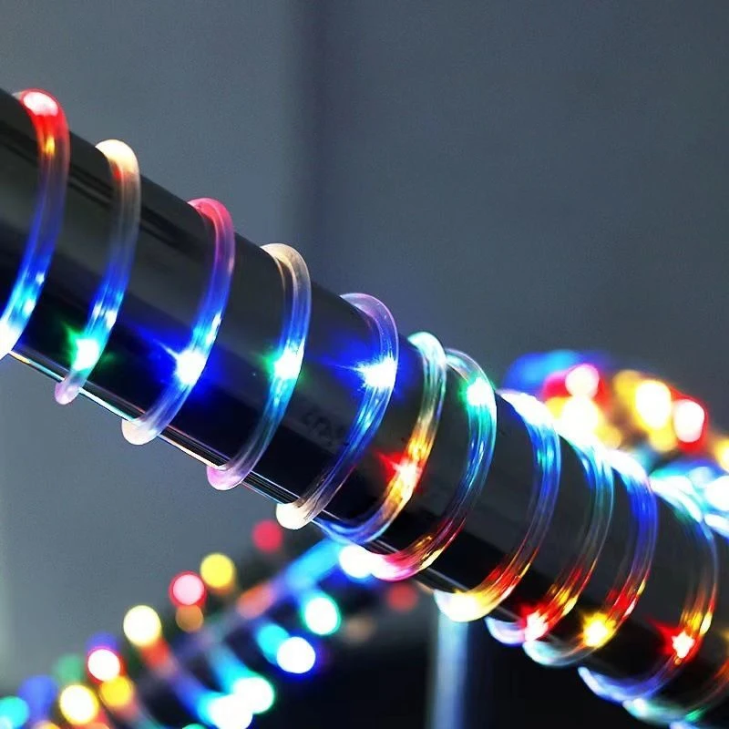 100LED Solar Tube String Light 8 rodzajów wodoodpornych zewnętrznych diod LED Ciepłe białe światło z drutu miedzianego do dekoracyjnych świateł ogrodowych 2024