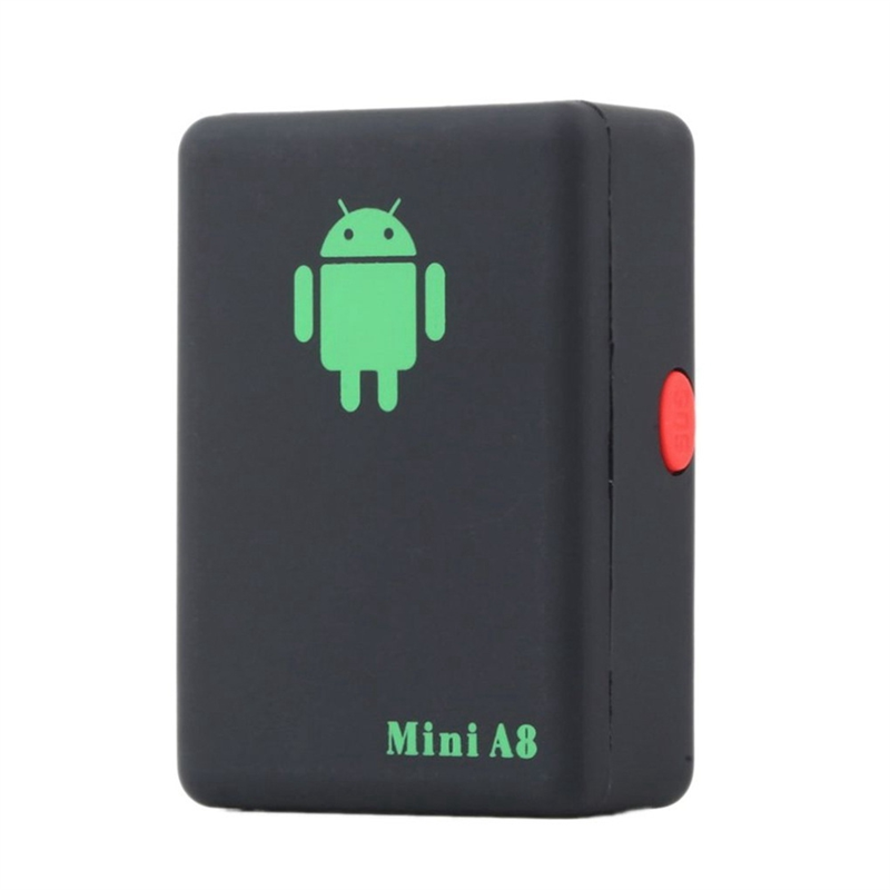 BABQ Met Sos Button Tracker Smart Mini A8 Gsm/Gprs/Lbs Tracker Locator Adapter Huisdier Tracking Real time Mini A8 Locator