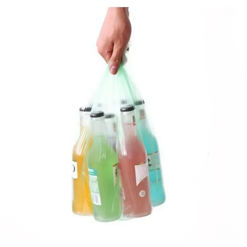 45X50cm Huishoudelijke Vuilniszakken (5Rollen) – 60PCS Dikker Breekpunt, Wegwerp Reiniging Afval Opbergtas