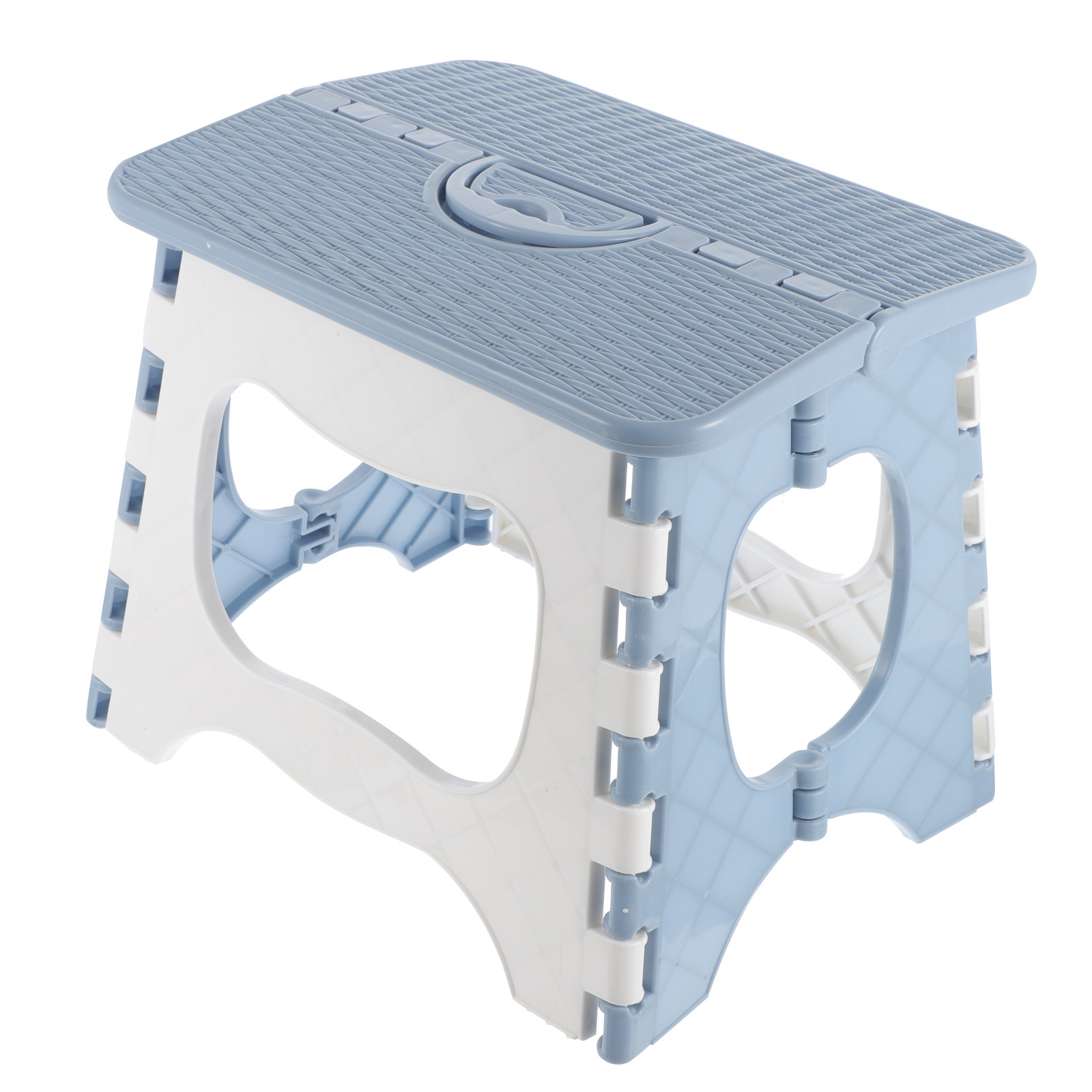 Mini taburete plegable portátil de plástico de alta calidad, plegable para cocina, baño, pesca al aire libre, taburete de jardín