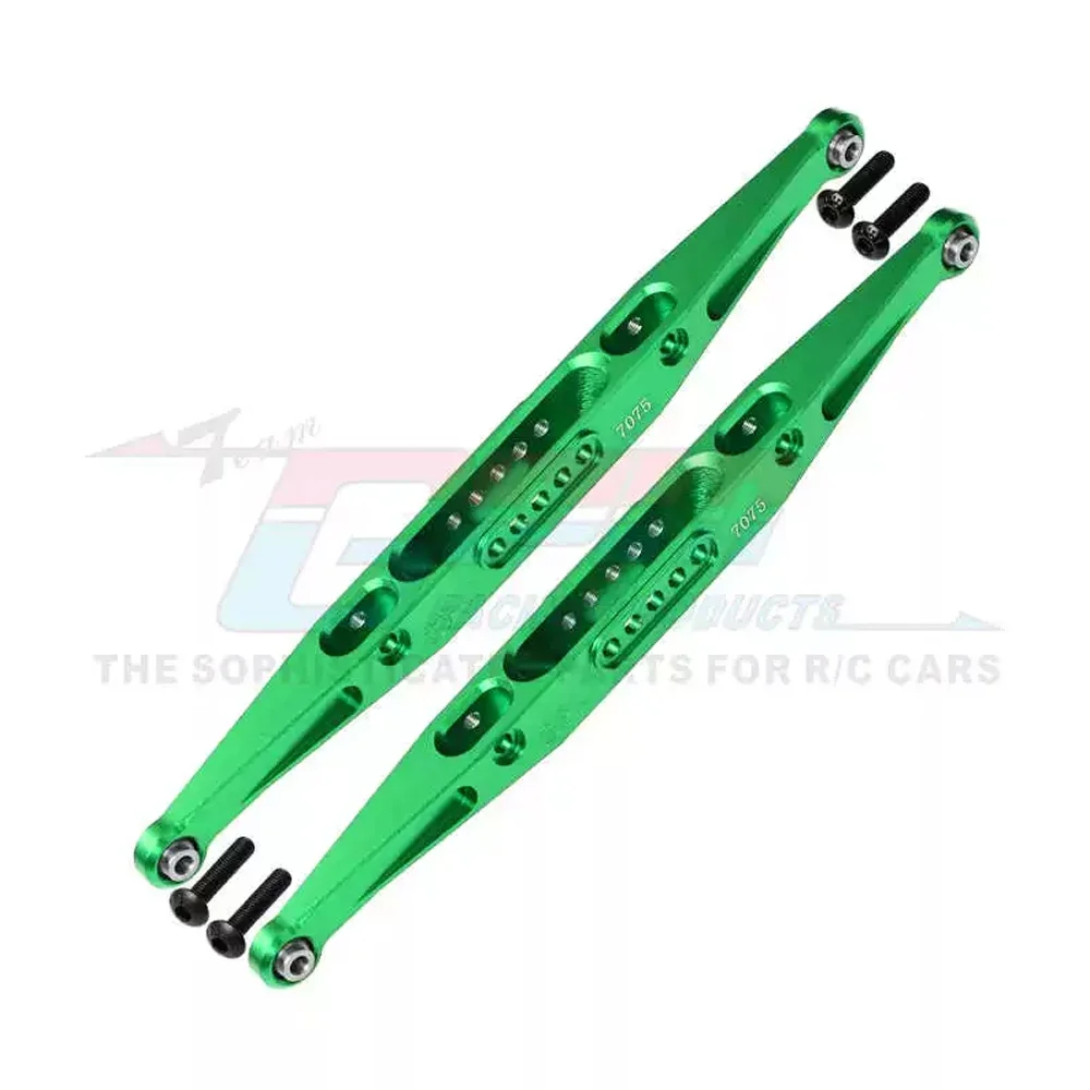 GPM logam campuran belakang bawah lengan Trailing LOS234003 untuk LOSI 1/10 ROCK REY HAMMER REY U4 BAJA REY 2.0 mobil RC bagian Upgrade truk