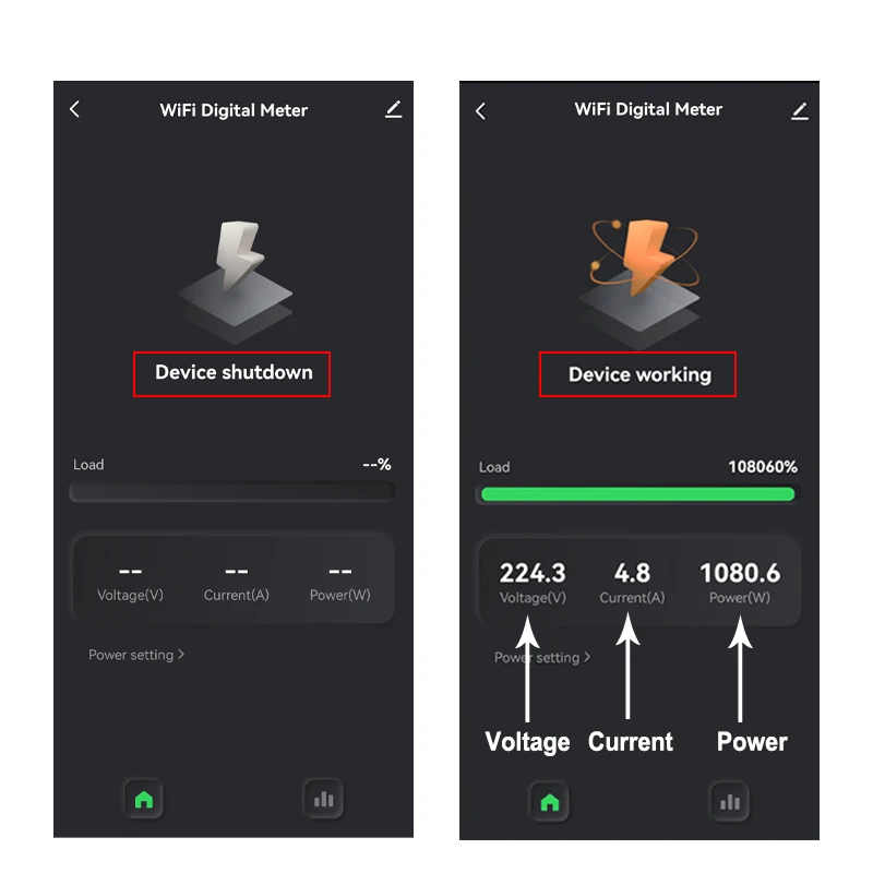 Tuya Smart Life WiFi Digital Energy Meter 80A with CT Clamp Sensor App Real-time Monitor Power Consumption 110V 240V 50/60Hz