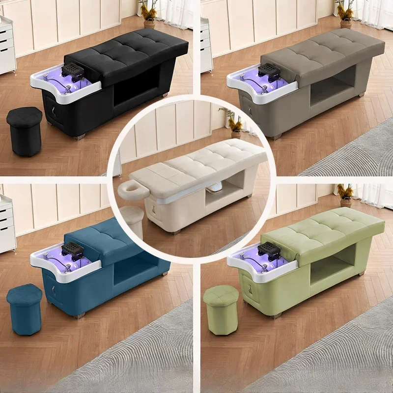 Japanse Hoofd Spa Bed Shampoo Headspa Salon Stoelen Kapper Stoel Kapper Silla De Pedicure Spa Schoonheidssalon Meubels