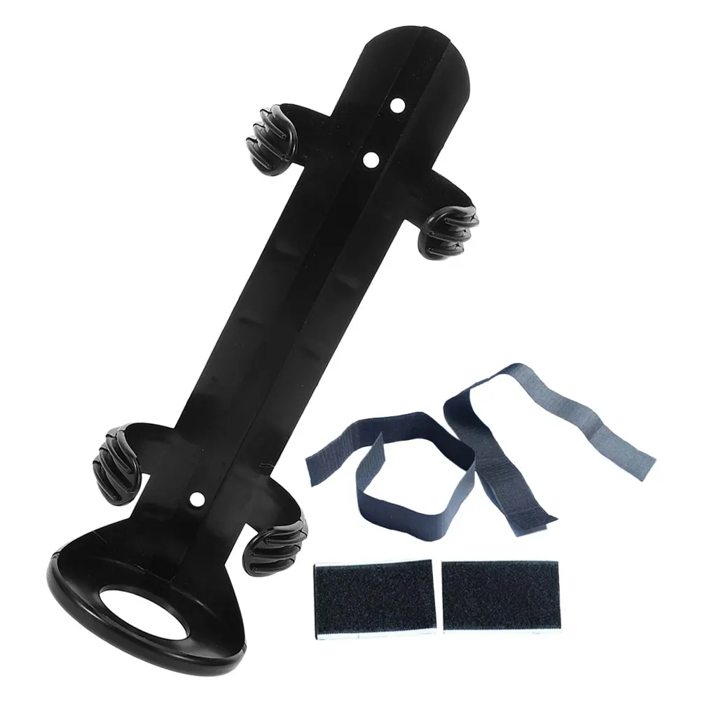 2PCS Fire Extinguisher Mounting System Car Holder Secure Bracket Durable Plastic Trunk Fixing Strap Vehicle Safety Device